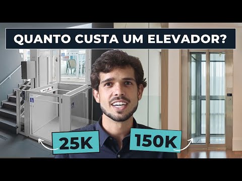Quanto custa um elevador? Preços de 2025!