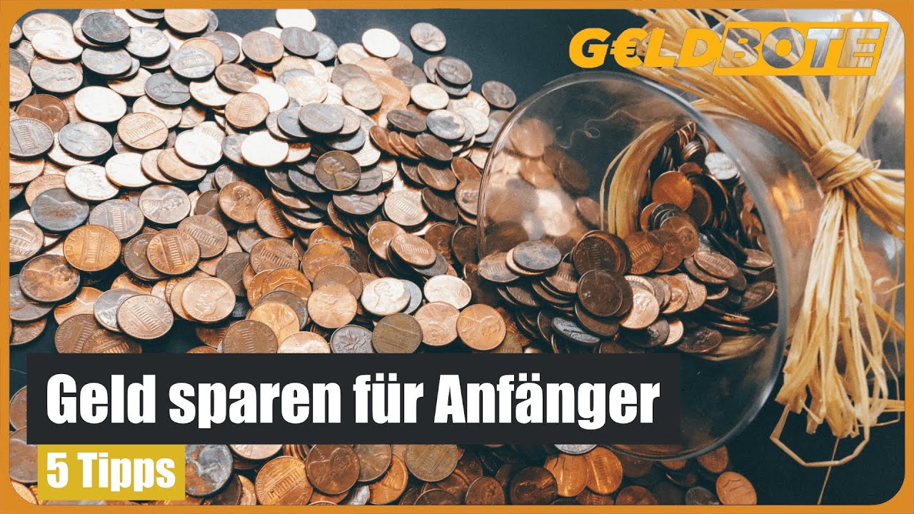 💰 Geld sparen für Anfänger  5 Tipps für 2025