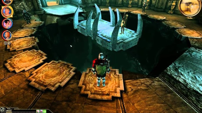 Dragon Age: Origins - Gauntlet Bridge Puzzle walkthrough (The Urn of Sacred  Ashes questline) 