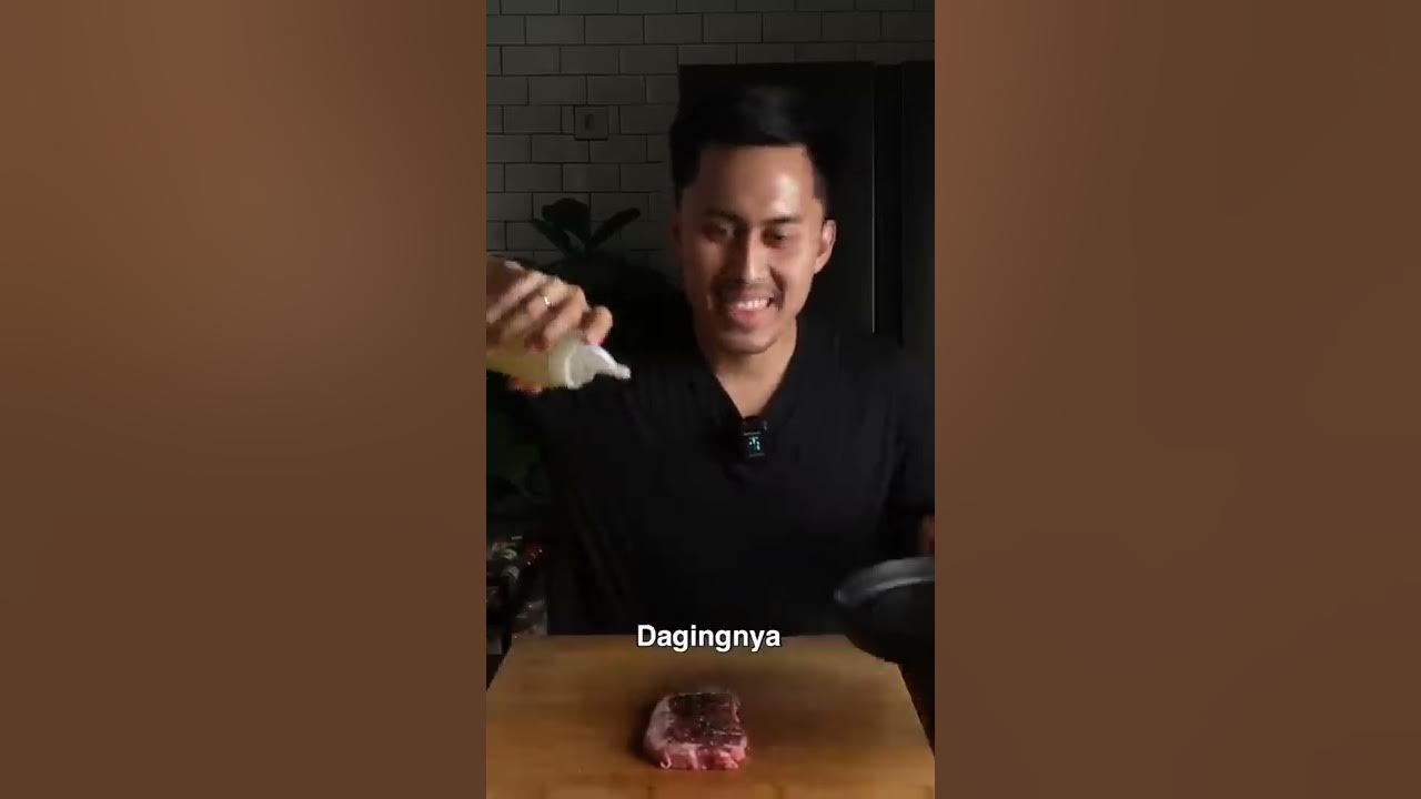 BASIC STEAK | MASAK STEAK DIJAMIN ENAK SIMPLE DAN MUDAH🥩🥩