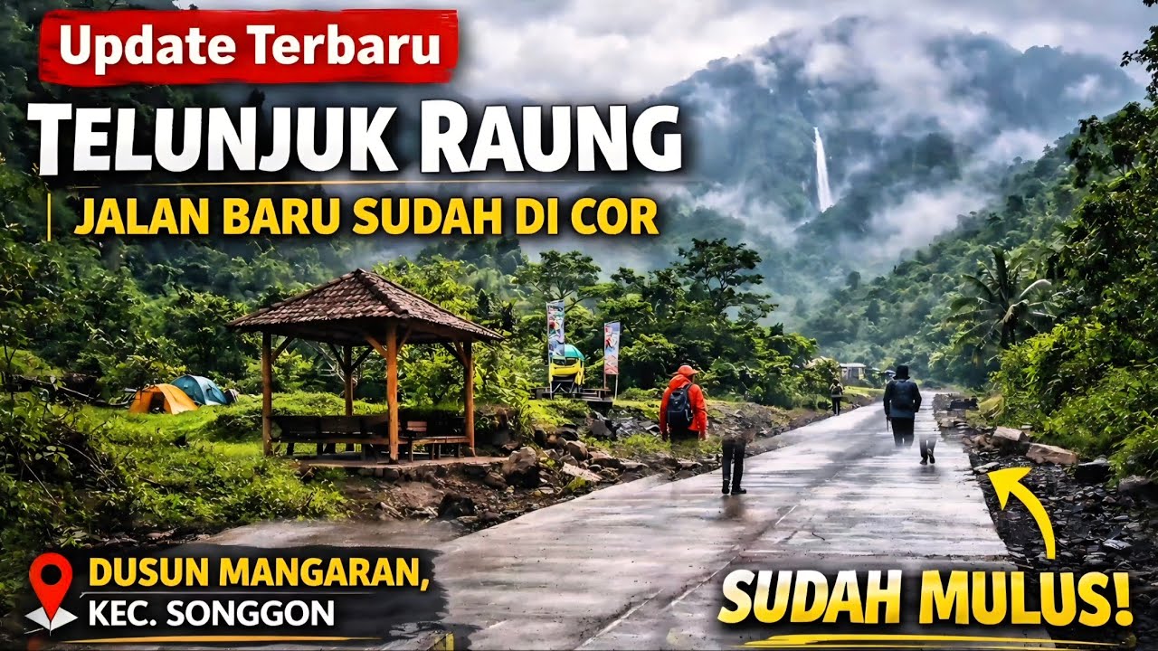Telunjuk Raung Terbaru 2026! Akses Sudah Dicor, Wisata Terakhir di Kaki Gunung Raung 