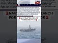 The U.S. Navy has ended the active search for a sailor missing since Wednesday. #news