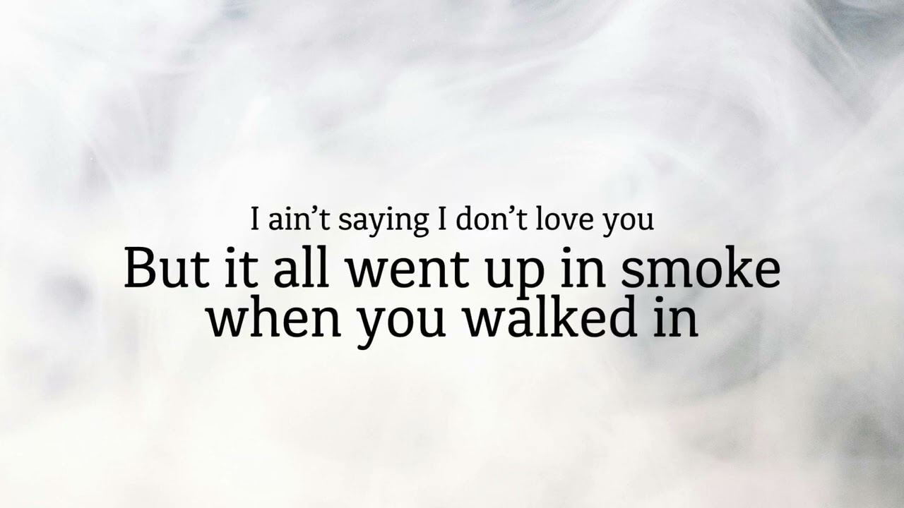 You Smell Like A Cigarette~Shaylen lyrics