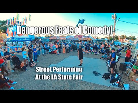 Highlights from the Dallas & Nick show! Fire Eating, Juggling, Balance & Escape!