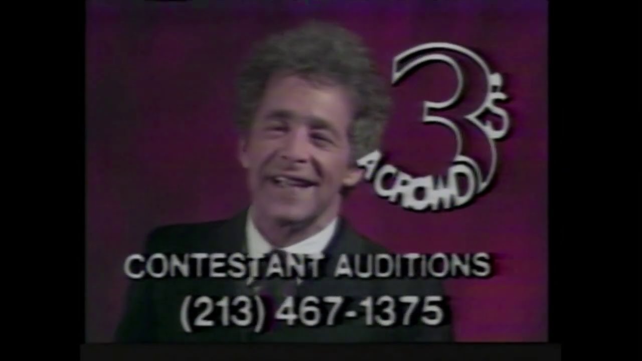 3's a Crowd promo with Chuck Barris (1979)