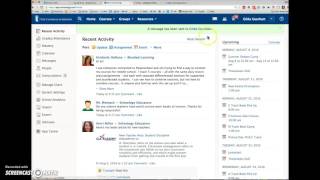 Schoology Messaging