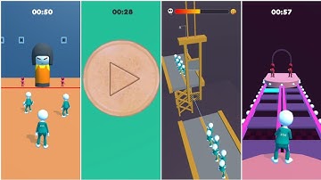 New squid game 456 : survival game - gameplay walkthrough part 1 all levels easy (Android, ios)