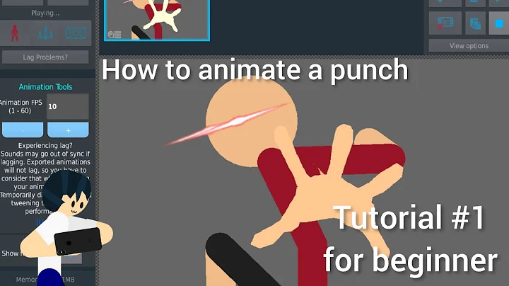 Stick Nodes Tutorial for beginner: How to animate a punch - #1 tutorial