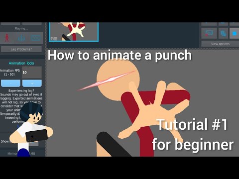Stick Nodes Tutorial for beginner: How to animate a punch - #1 tutorial