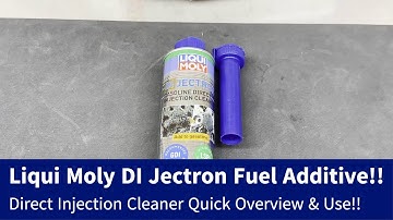Rev Up Your Ride: The Benefits of Liqui Moly DI Jectron Explained! Direct Injection Fuel Additive!