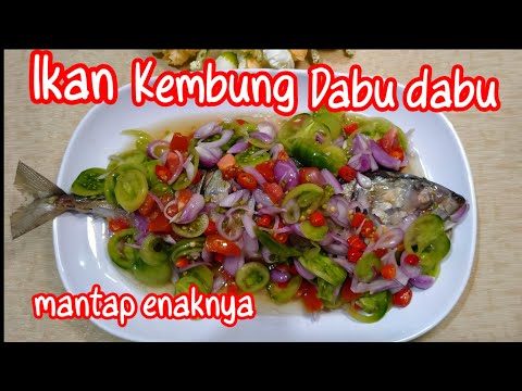 Resep Ikan Kembung Goreng Sambal Dabu Dabu