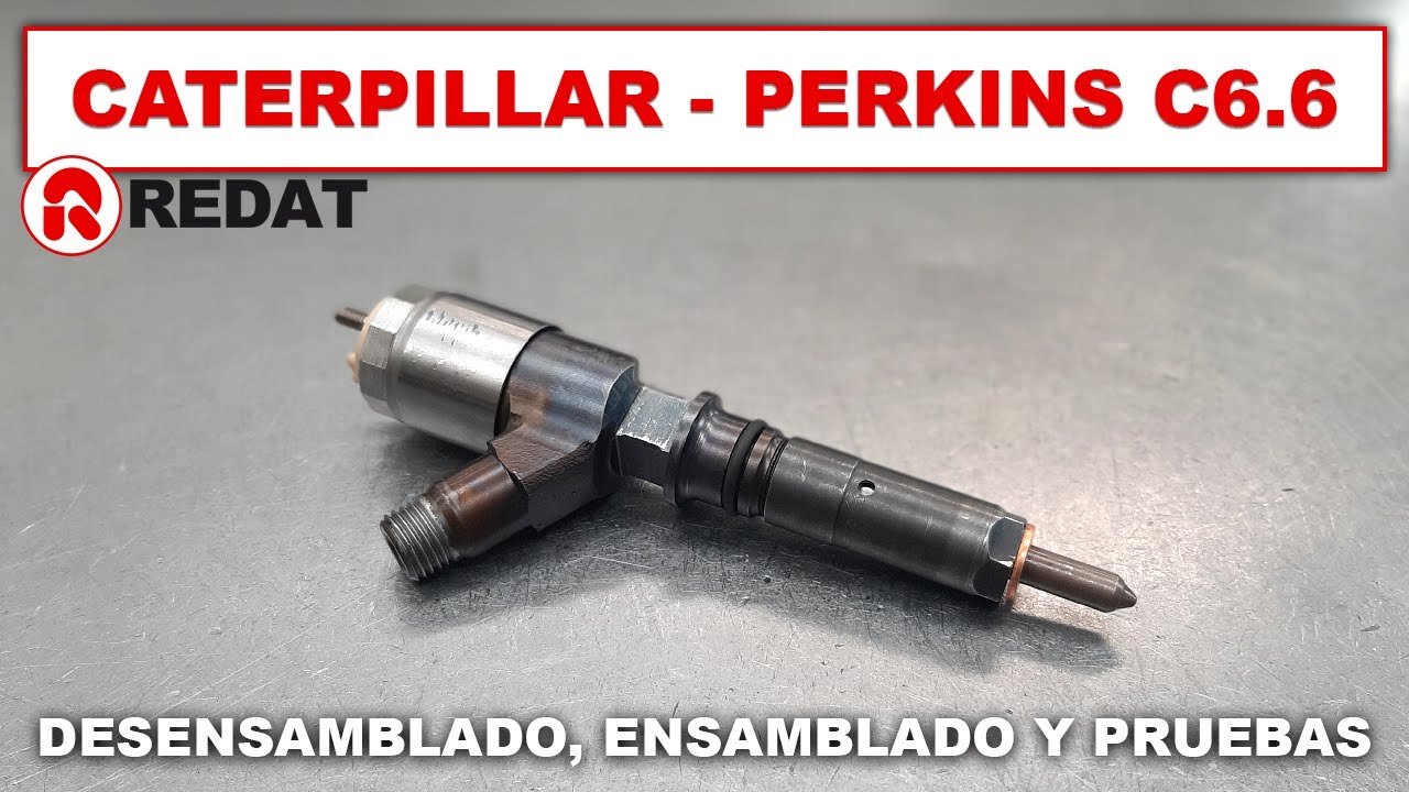 Inyectores Common Rail Caterpillar Perkins C6.6 Desensamblado, ensamblado y pruebas YouTube Inyectores Common Rail Caterpillar Perkins C6.6 Desensamblado, ensamblado y pruebas YouTube