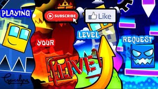 [🔴LIVE] Geometry Dash Your Level Requests #42 #gd #lvlrequests  #live