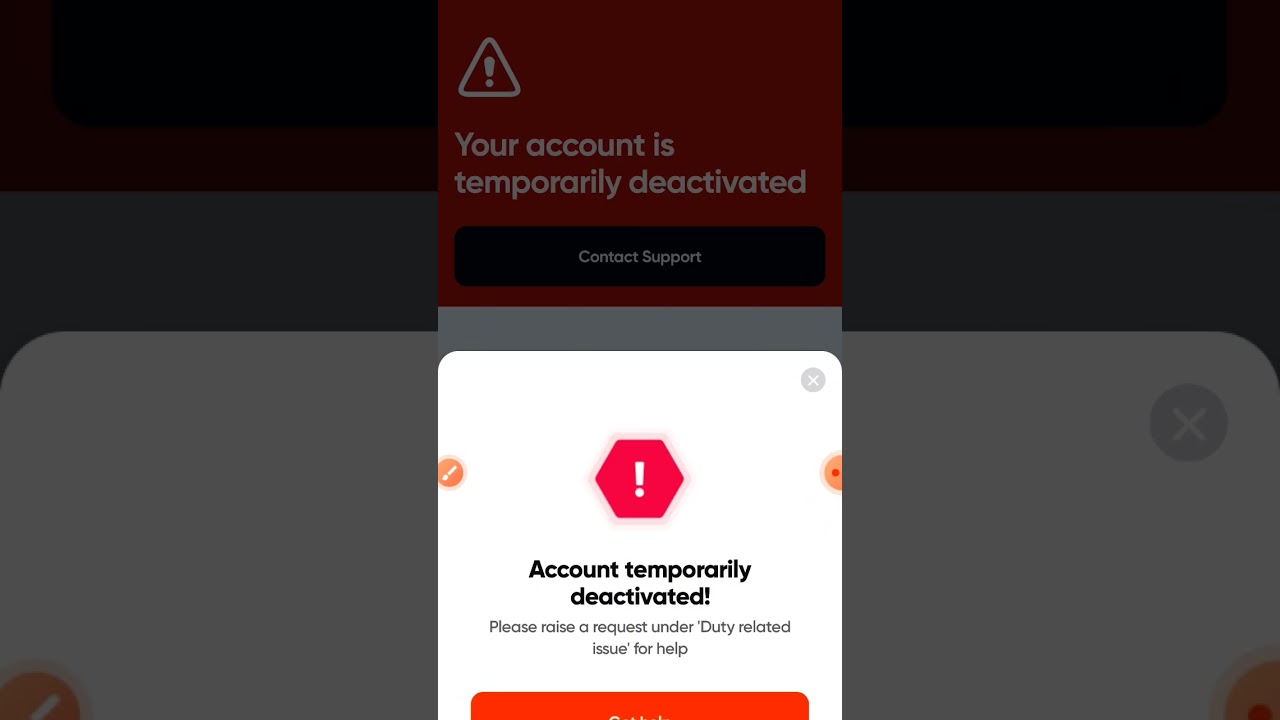 Swiggy Your Account Permanently deactivate/Terminate/Block 