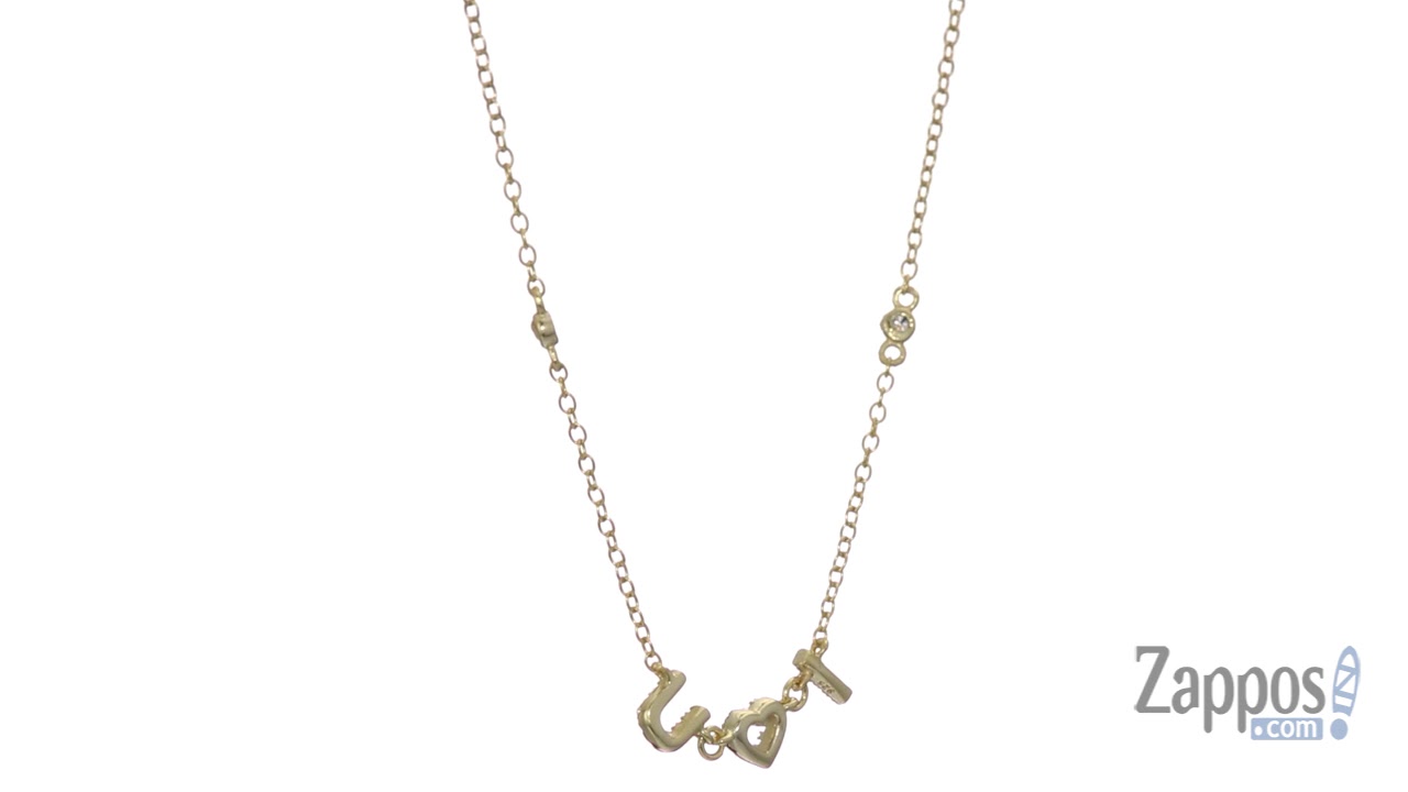 SHASHI Ily Pendant Necklace SKU: 9055422