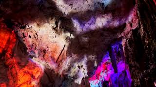 St Michael Cave (Gibraltar) Light Show - Full Length