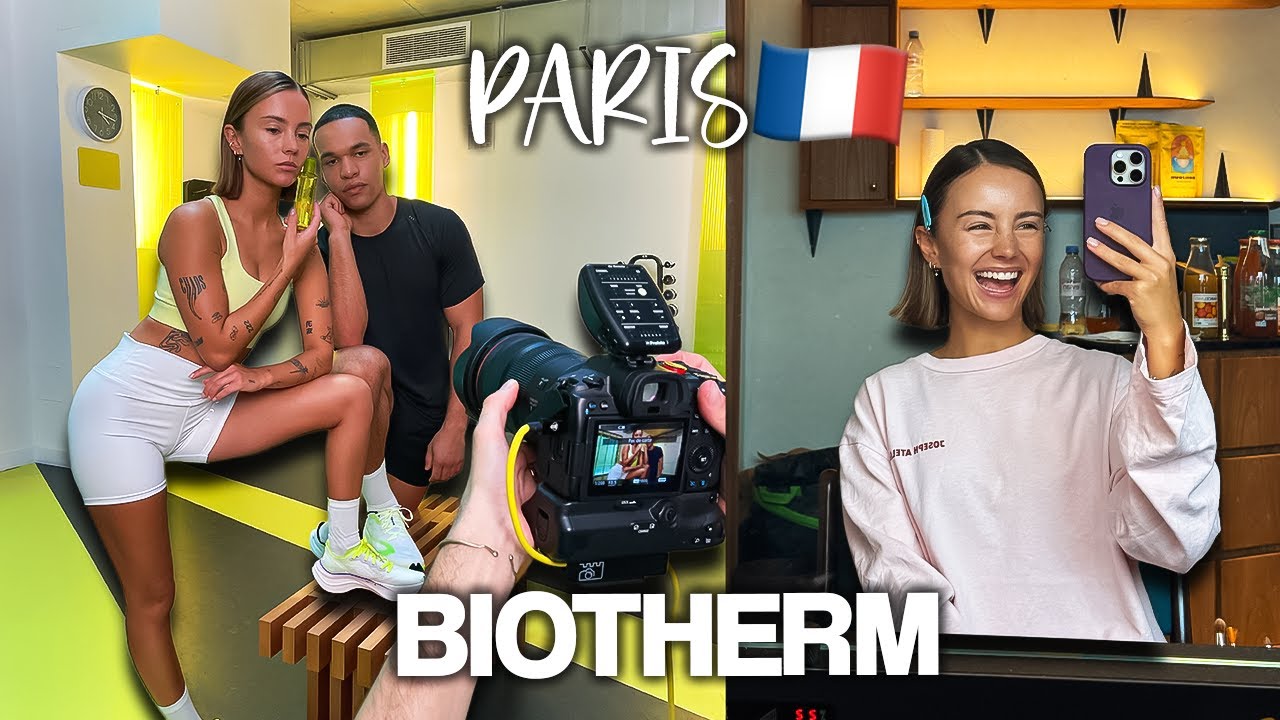 Week in my Life✨ Biotherm Shooting in Paris🇫🇷