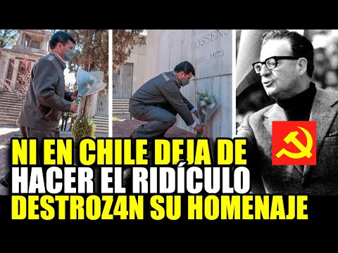 CHILENOS Y PERUANOS DEJAN EN RIDÍCULO A CASTILLO X HOMENAJEAR A SALVADOR ALLENDE EN CHILE