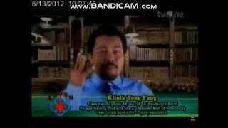 Tong Fang Clinic Commercial - Patient Testimonial (2012) @ tvOne, RCTI, Jak-TV, SCTV, Trans 7, & ...