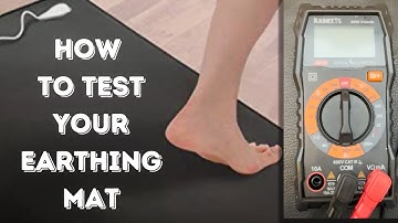 Grounded Well: How to Test Your Earthing Mat’s Effectiveness on Your Body Voltage⚡