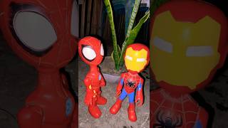 Spiderman And Ironman Switched Heads While Running