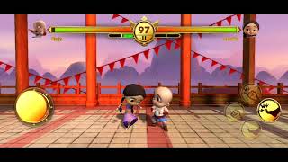 Chhota bheem kung fu dhamaka gameplay fight ( CHUTKI VS RAJU). screenshot 5