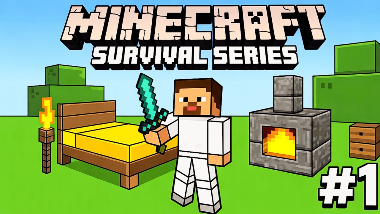 “Minecraft Survival: My Epic Base Build 😍” - YouTube