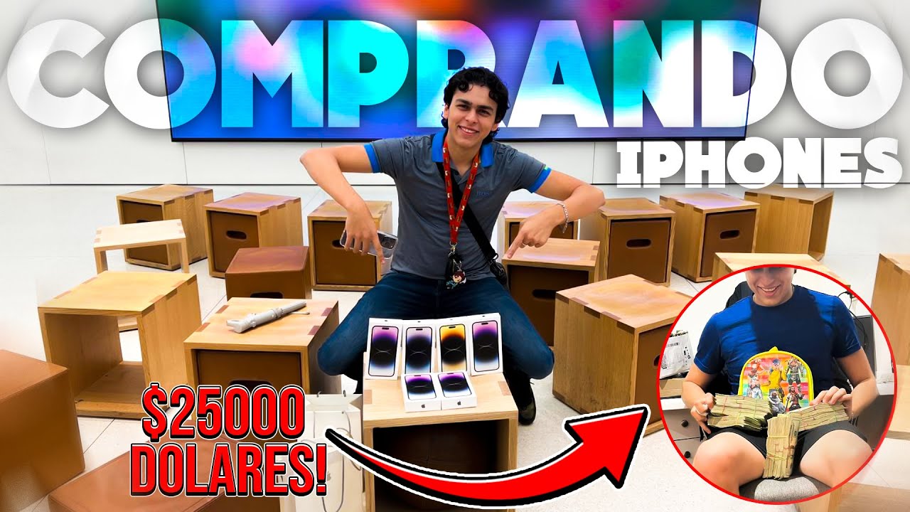 COMPRÉ 15 IPHONE 14 PRO MAX en UN DÍA 💵📱| Unboxing y review completa 💯