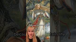 Mokosh heard women’s prayers. And judged them. #mokosh #slavicmythology #folklore #ancientgods