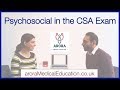 How to tackle PSYCHOSOCIAL in the CSA Exam