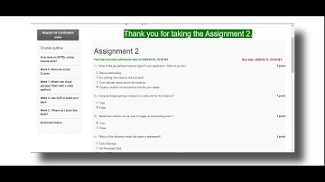 NPTEL/Swayam Course - Google Cloud Computing Foundations Course Week 2 Answers ( 2020 )