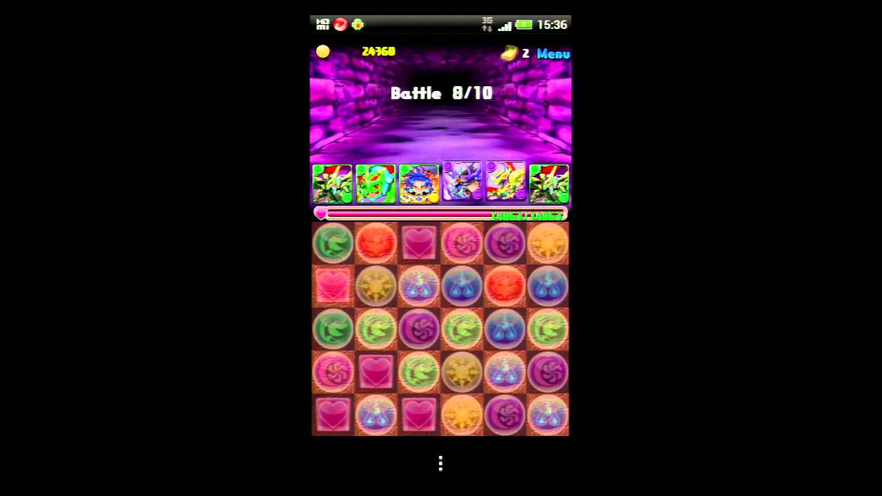 弥パズドラ ヘラ降臨 エンシェントドラゴンナイト セロ ドラゴン9倍パーティー ノーコン攻略