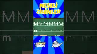 M Harfi Nasıl Yazılır? Eğlenceli Animasyon Ve Müzik