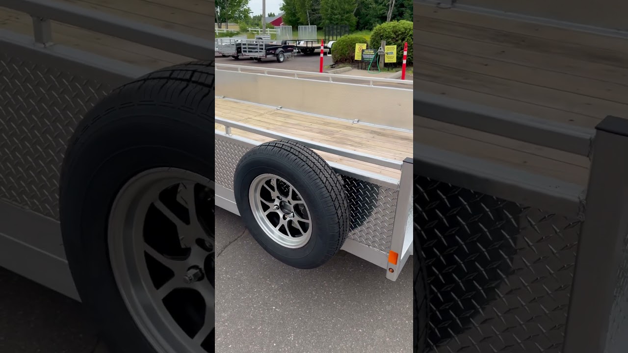 ENBECK 7’ X 16’ UTILITY TRAILER. 