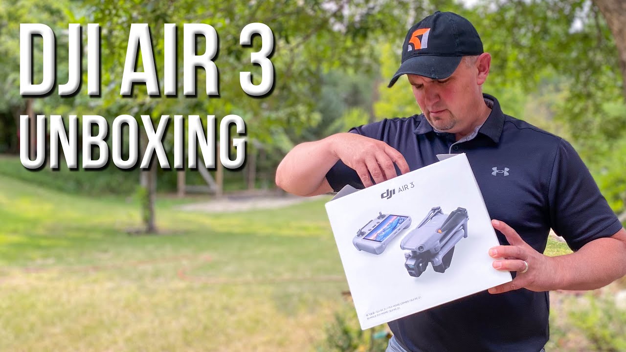 DJI Air 3 with RC 2 Fly More Combo - The Most EPIC Unboxing Video of All  Time! 