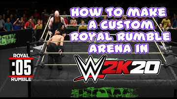 WWE 2K20 Royal Rumble, Elimination Chamber or any custom arena