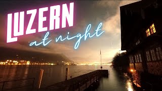 Switzerland at night.  Incredible nighttime footage in 4K.