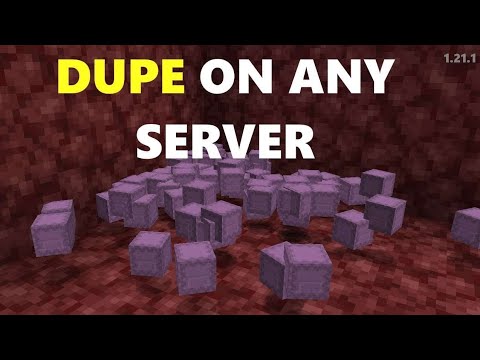 How to dupe using ui utilitys | minecraft 1.21.5