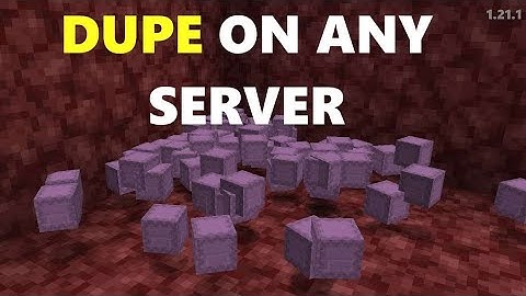 How to dupe using ui utilitys | minecraft 1.21.5