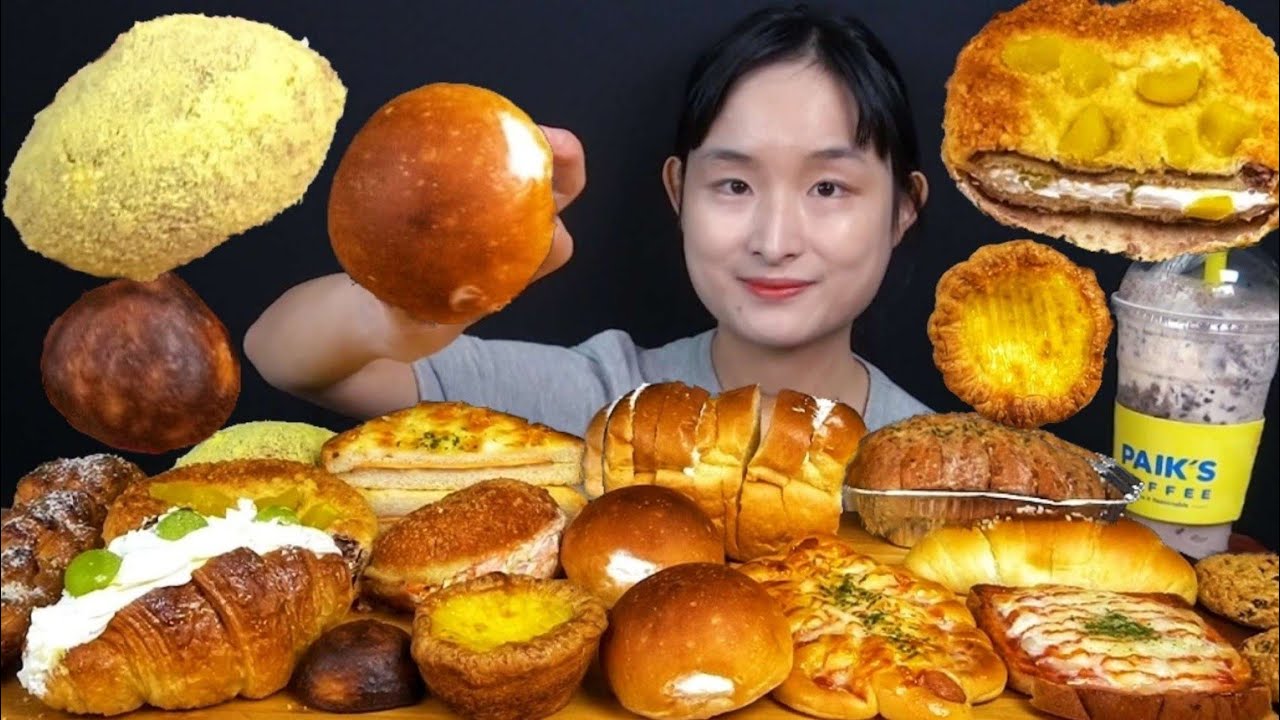 뚜레쥬르 여러가지 빵 먹방