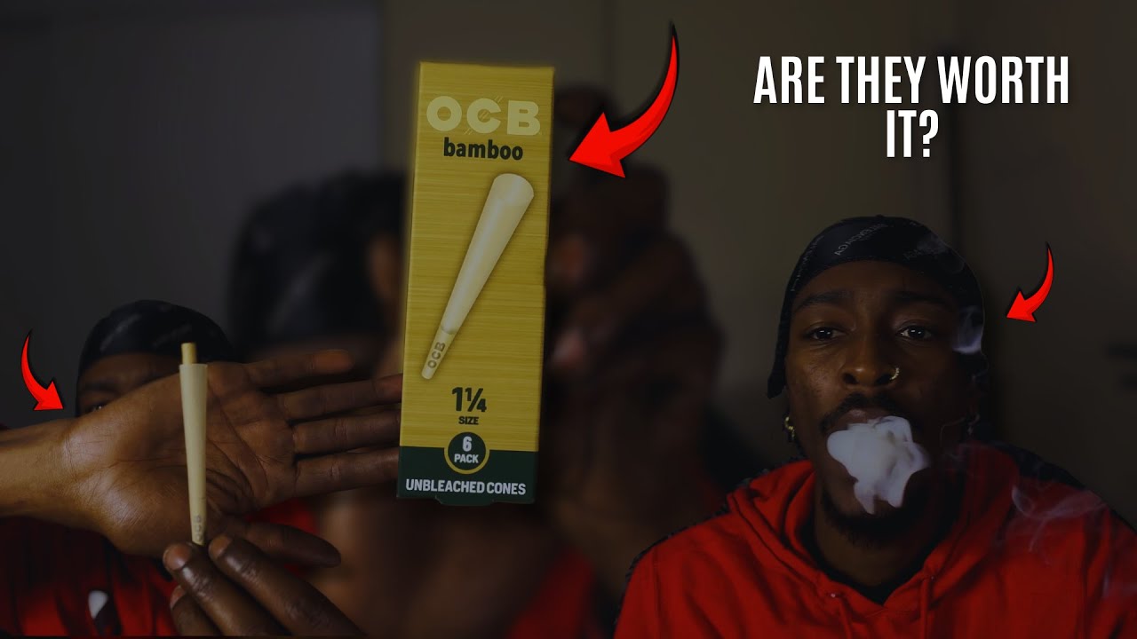 Trying OCB Bamboo Unbleached Cones For The FIRST TIME..  ( Are They Worth It )