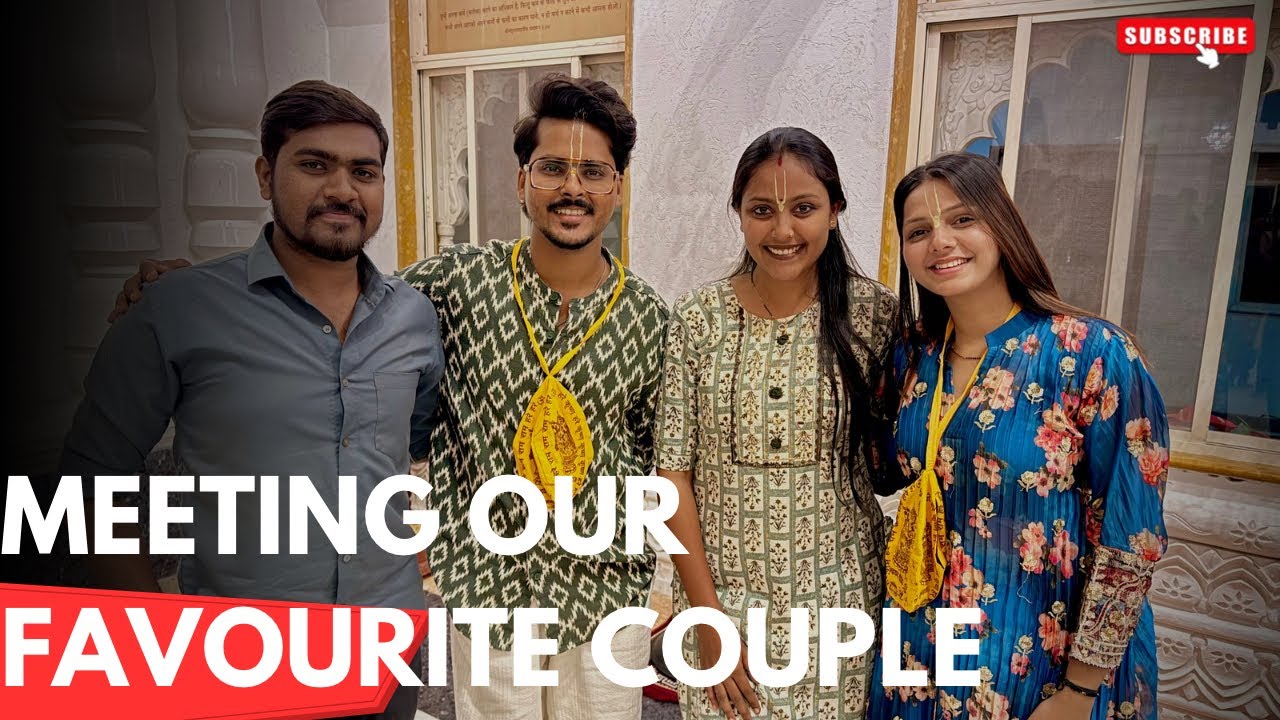 😍Finally!! We met our most favourite YouTube couple @sunnybhavsar77 &@Sunnykibhumi 😍| Parth Maheriya