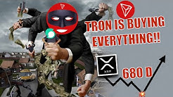 BREAKING: Tron is GRABBING and ACQUIRING EVERYTHING! XRP Hits 680 Day BULLISH EXPLOSION Indicator!