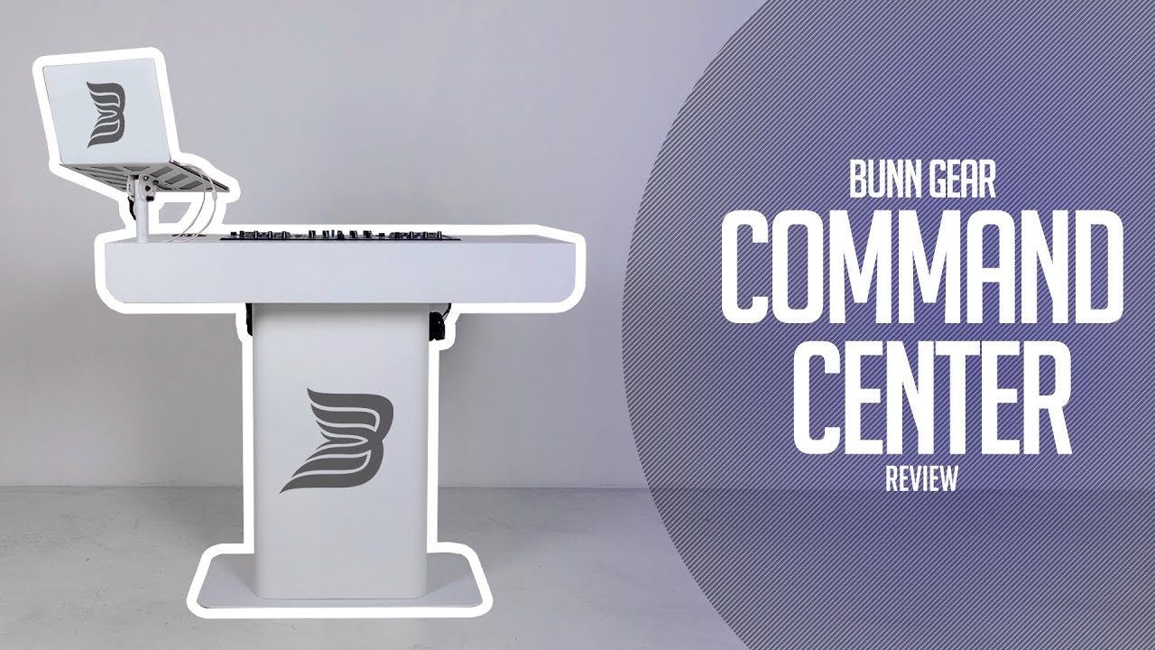 Bunn Gear Command Center (Review) Mobile DJ Work Station YouTube