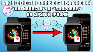 Как Перенести Данные с Приложений Активность и Здоровье на Другой IPhone