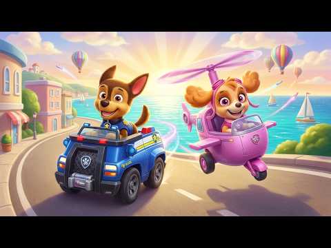 Chase e Skye, Eu Vou com Você 🎵💙 Músicas da Patrulha Canina