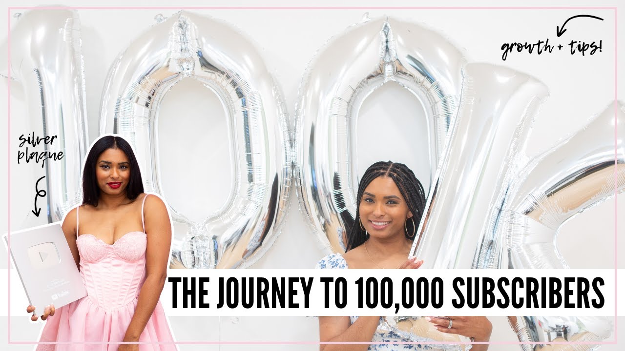 HOW I GREW TO 100K SUBSCRIBERS I MY YOUTUBE JOURNEY + insights and tips ...