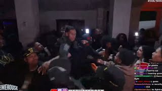 Deshae Dubb Get Into Huge Fight On Live