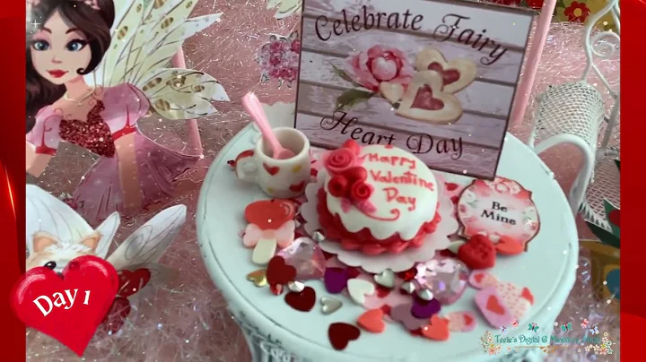 Teelie's Fairy Garden | Day 1~Love is in the Air (an the Garden): Valentine Miniatures You Will Love