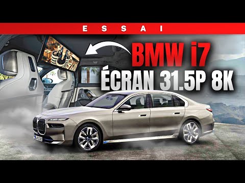 Difficile de faire plus luxueux que la BMW i7 (100% Électrique)